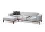 Atelier Del Sofa Sofá Cama Esquinero Izquierdo Gris Claro (Chl+3R) 288 x 160 cm